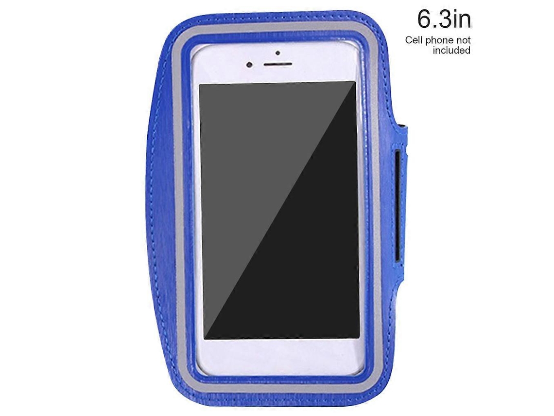 Bolsa De Braço Esportiva Para Celular Com Suporte De Bolso Para Fitness, Capa Protetora Para Celular De 6,3 Polegadas.