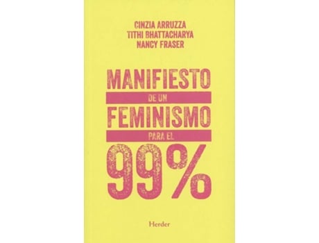 Livro Manifiesto De Un Feminismo Para El 99%