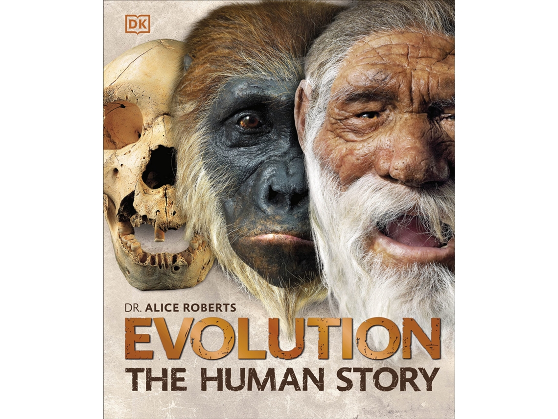 Livro Evolution de Dr Alice Roberts (Inglês - Capa Dura)