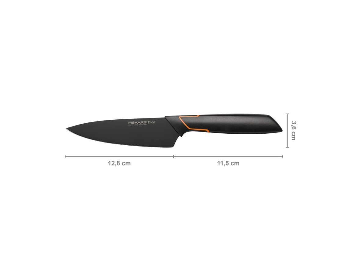 Faca de Cozinha FISKARS Edge 12 cm (2x33,5x6,5 cm - Aço Inoxidável)