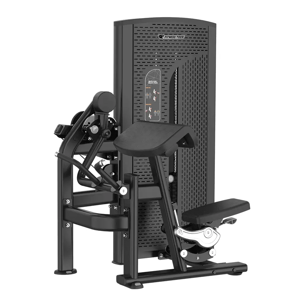 Máquina Seletora de Bíceps e Tríceps Fitness Tech Pro Series