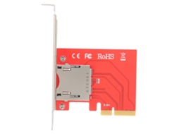 Módulo Conversor de Leitor de Cartão Cf Pcie Cf201 para Sistemas Operacionais AQUAFORGE