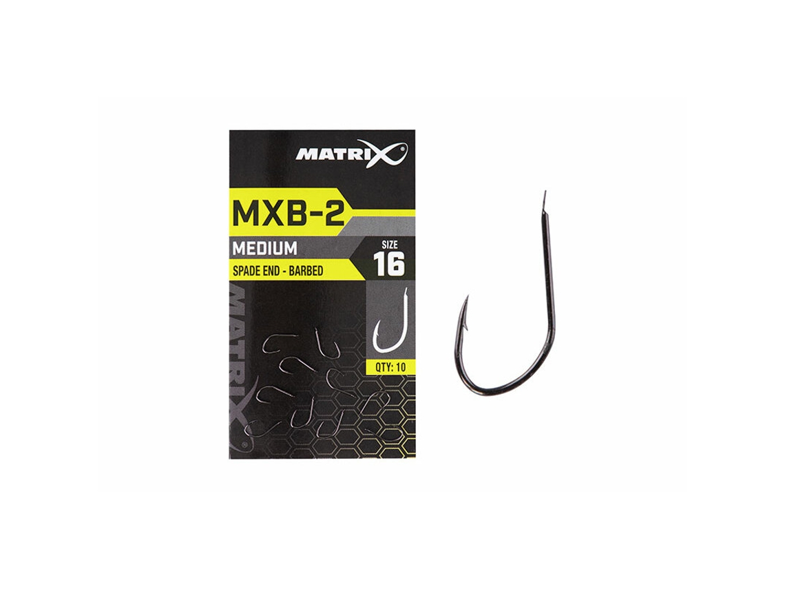 Anzóis Matrix Mxb-2 Barbed Spade End X10