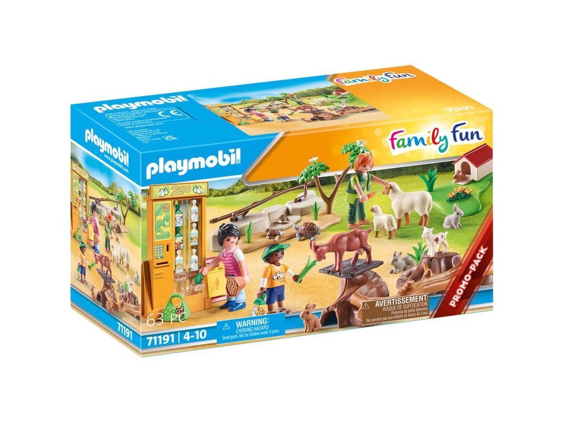 Zoo de Animais de Estimação - 71191 PLAYMOBIL (Idade Mínima Recomendada: 4 Anos)