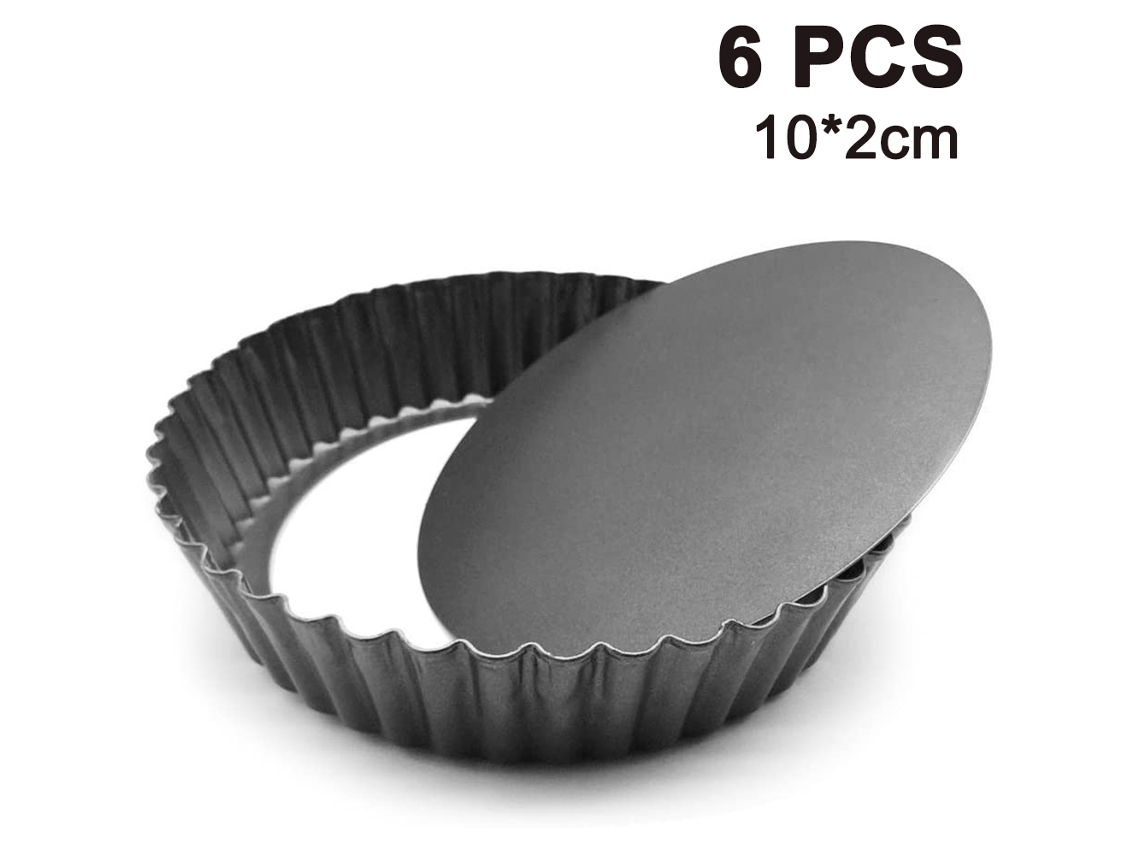 Formas Para Tartes Com Fundo Removível Antiaderentes
