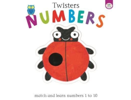Livro Twisters Numbers De Anton Poitier (inglês)