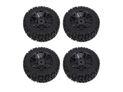 Mali pneus de Roda Dianteira e Traseira de Reposição para Wltoys 144001 144002 124008 124018 124019 Carro Rc em Borracha