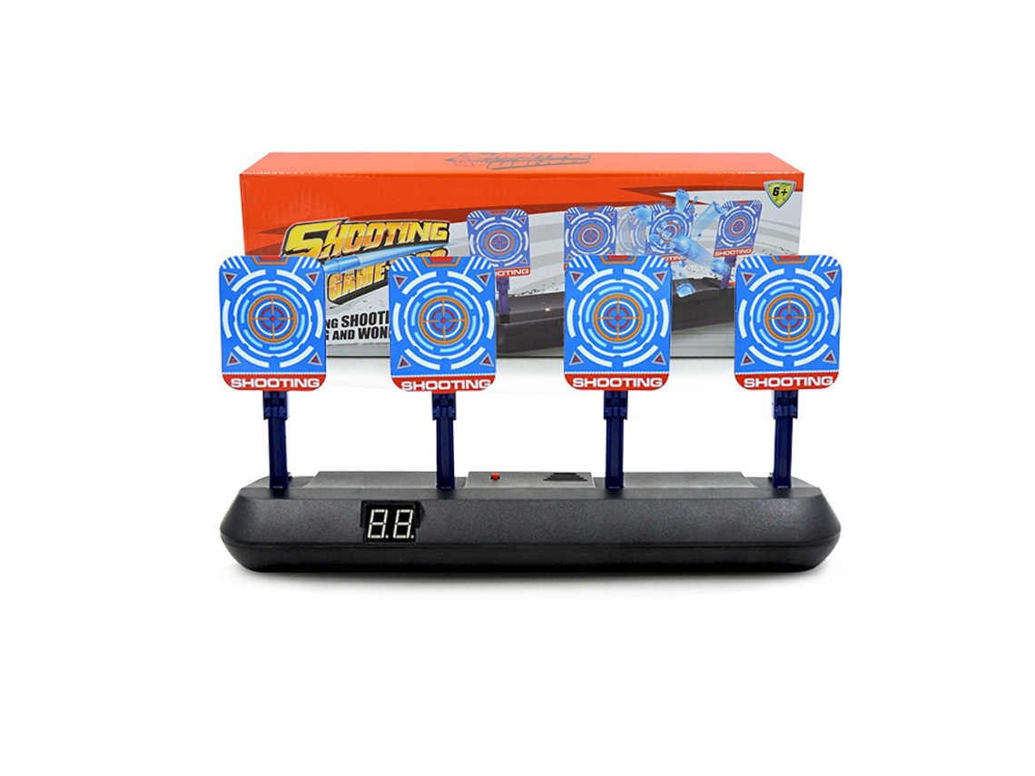 Alvo De Tiro Digital Elétrico Com Redefinição Automática E Pontuação Com Luz E Som