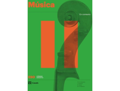 Livro Música Ii Eso 3ºeso. Código Abierto 2019 de VVAA (Espanhol)