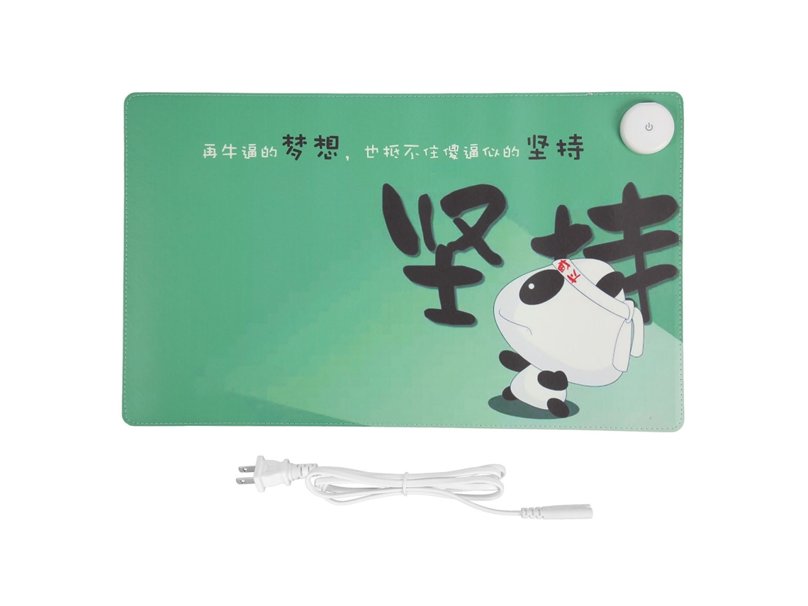 Mouse Pad Gamer Com Aquecimento, 3 Velocidades Ajustáveis, À Prova D'água, Tapete De Mesa Para Mãos Quentes, Plugue Us