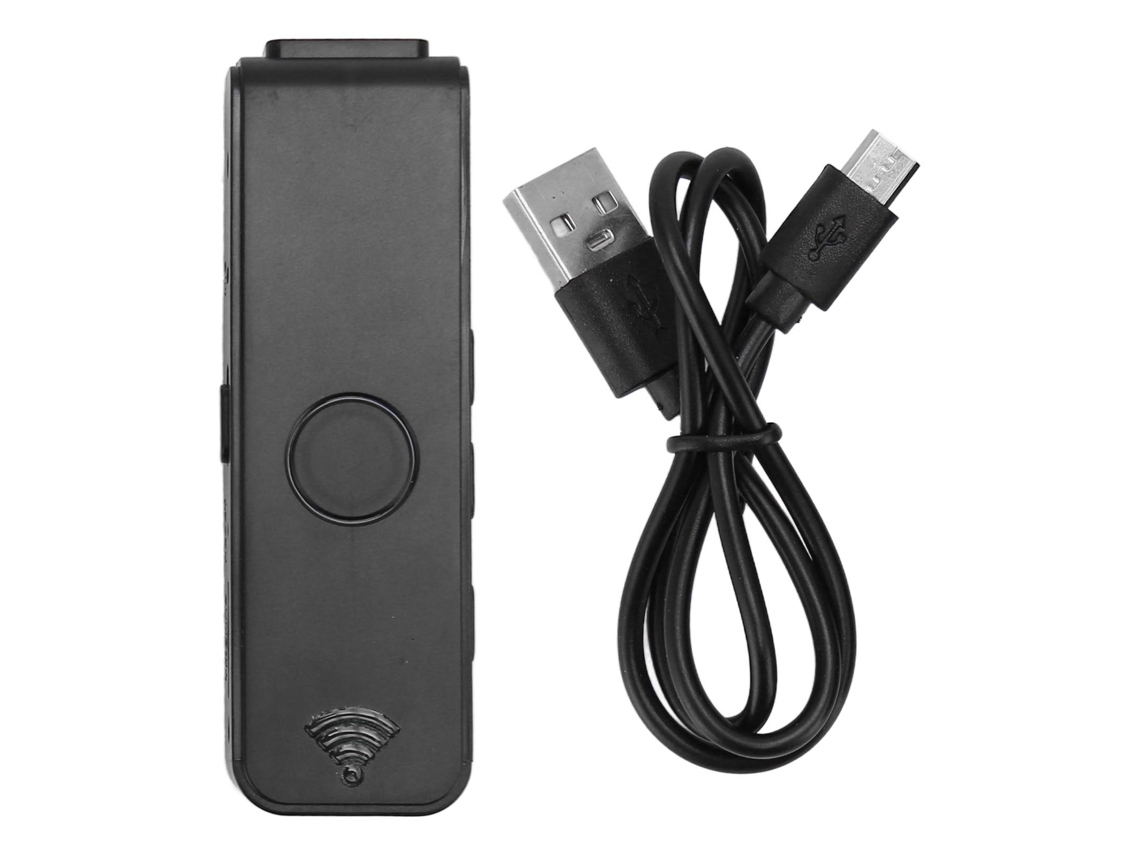 Câmera Corporal Portátil 1080p Wifi Visão Noturna