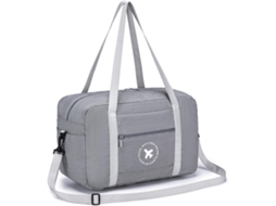 Bolsa AQUAFORGE feminina em couro PU, com compartimento para sapatos, impermeável