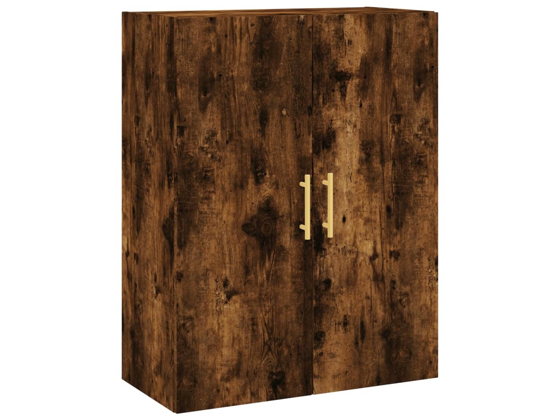 Wall Mounted Cabinet, Wall Mounted Cabinets Vidaxl Marrom Madeira Processada (n/a)