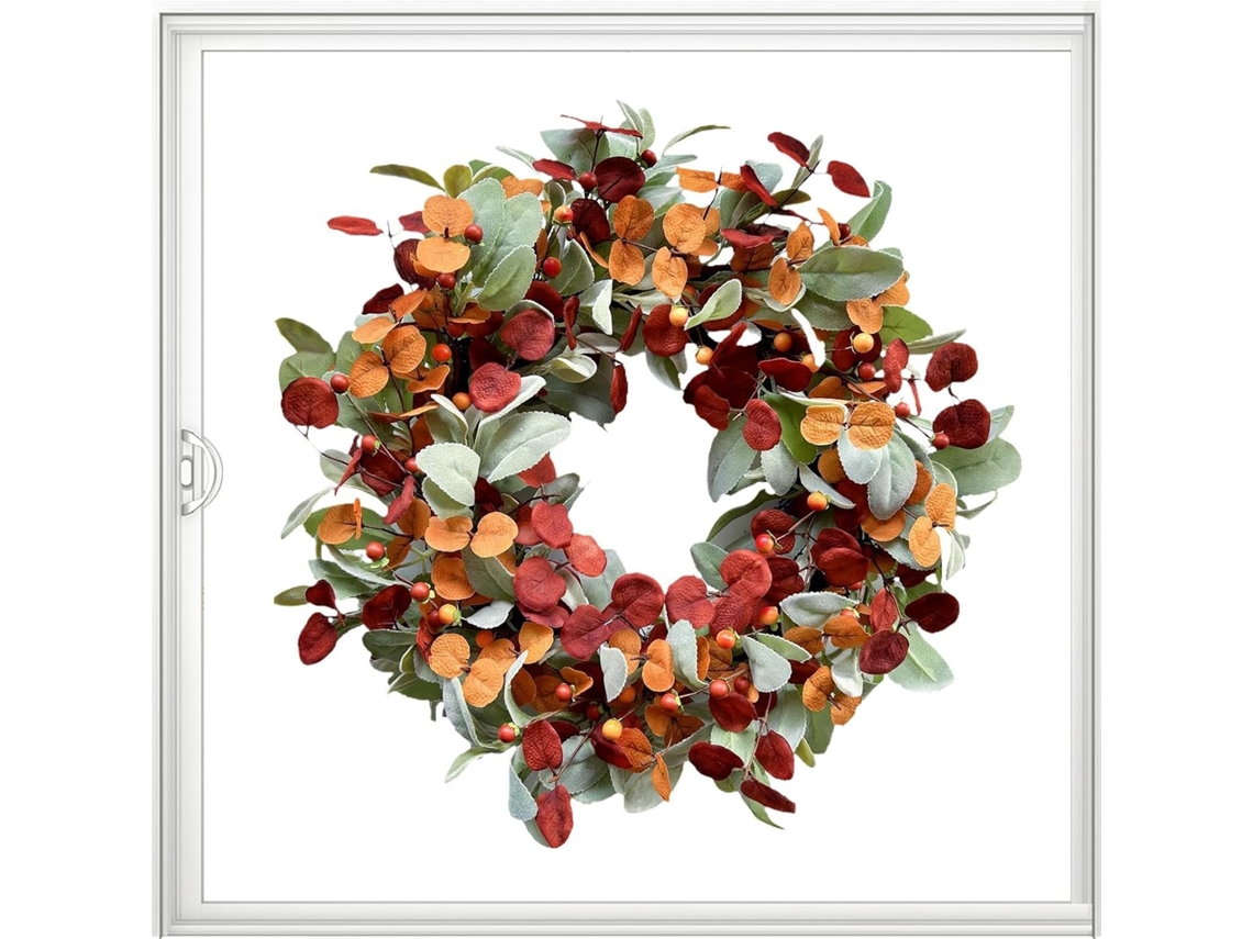 Guirlanda De Outono | Guirlanda De Porta Para Decoração De Outono Guirlanda De Outono Para Decoraç Gokoco