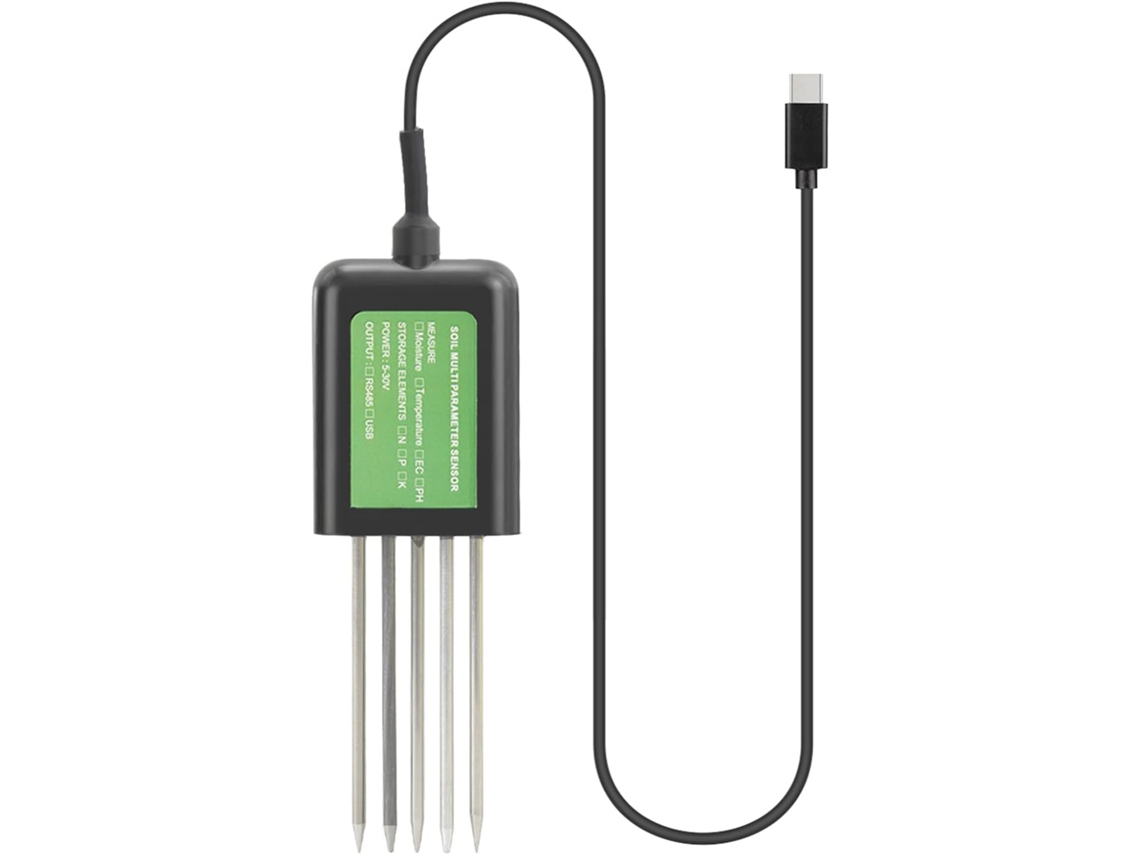 Analisador De Solo Ergonômico Com Múltiplos Parâmetros Mede Simultaneamente O Equilíbrio Nutrientes, A