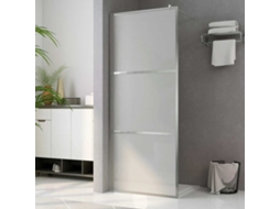 Vidaxl Divisória De Chuveiro 90x195 Cm Vidro Fosco Esg
