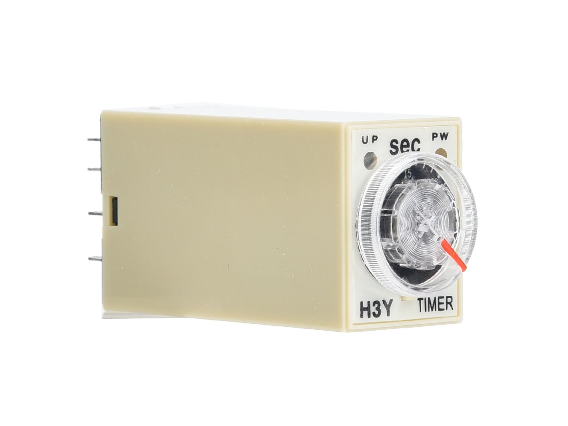 Relé De Tempo H3y - 2 (controle De Tempo 0 - 30 Segundos, Capacidade De 5a)