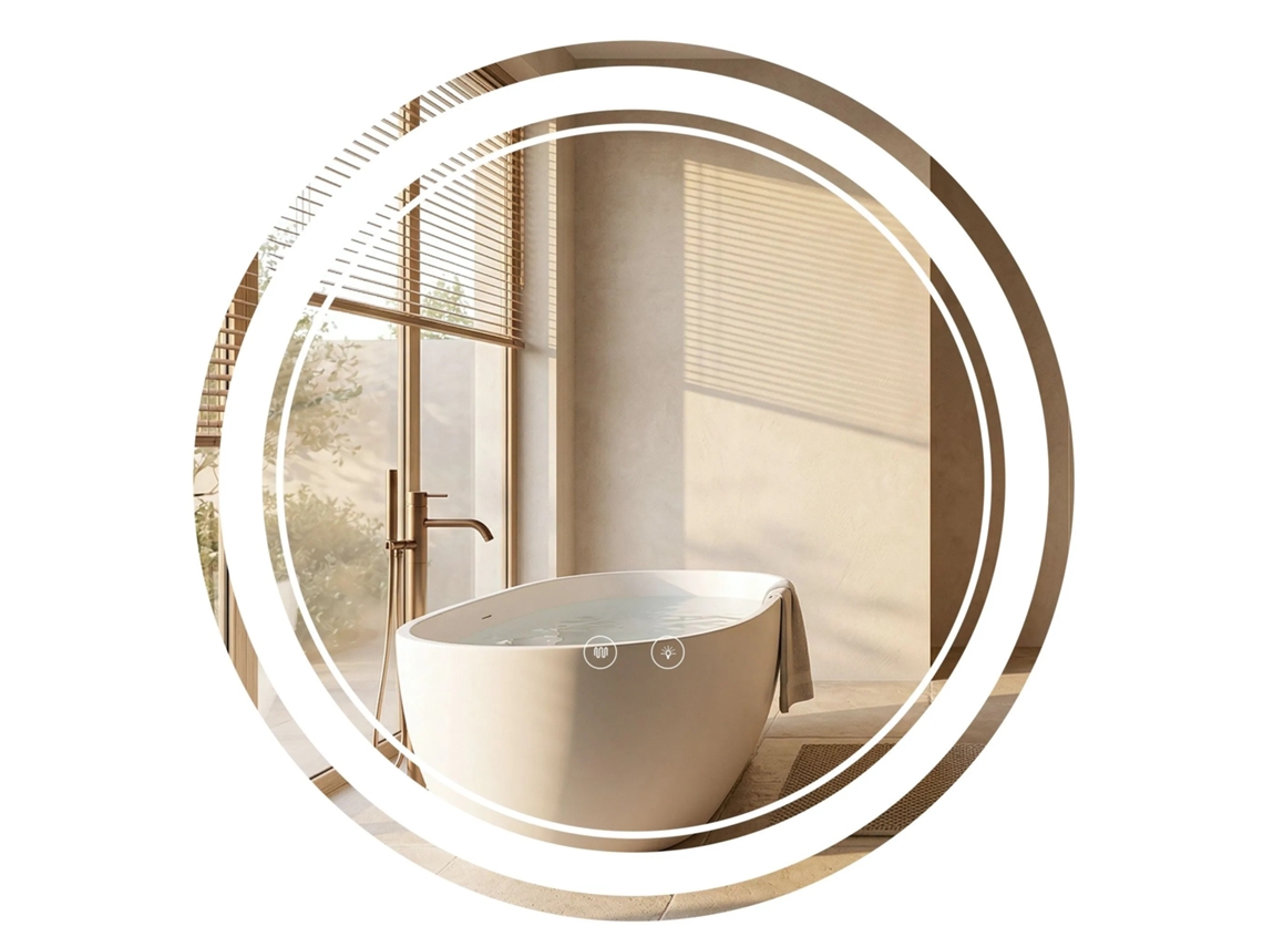 Espelho de Parede REA Soft Transparent 80 Led