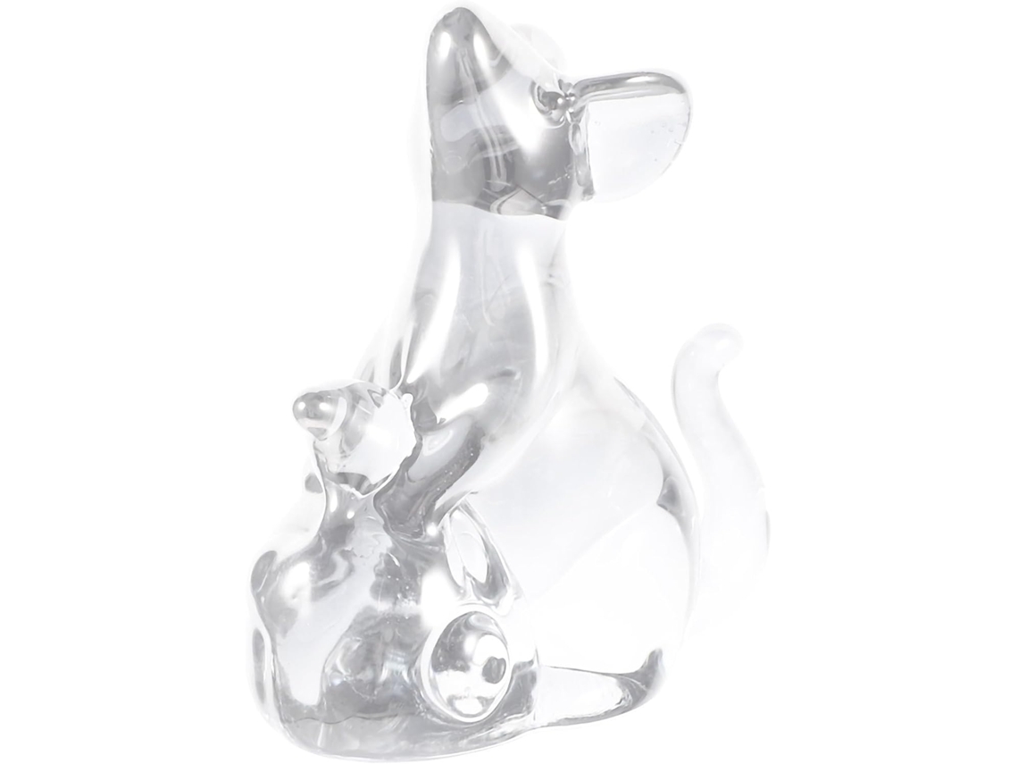 Adorável Escultura Ratinho Decorativa Ideal Aniversários Coleções Peça Mesa GOKOCO