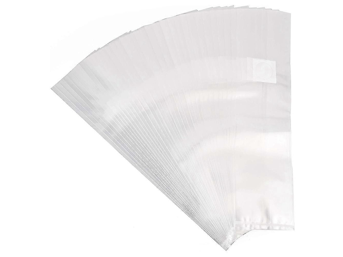100 Sacos De Cultivo De Cogumelos, Sacos Para Inóculo De Cogumelos, Espessos, 6 Sacos De 6 Polegadas X 20 Polegadas, Filtro De 0,2 Mícron
