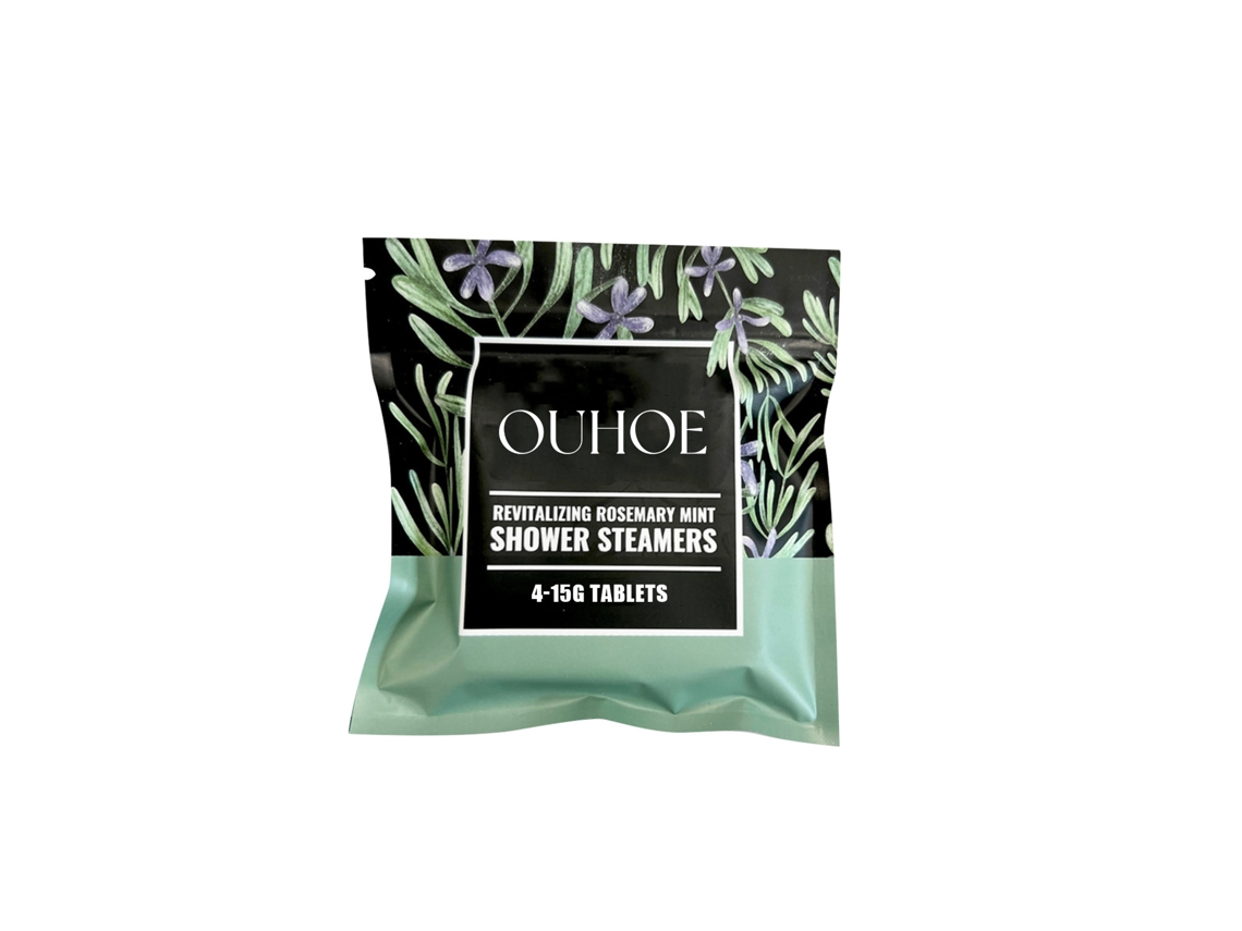 Ouhoe Tabletes de Ducha Aromáticos com Alecrim para Limpeza e Hidratação LAXISCREED