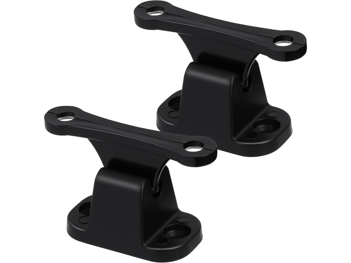 Abaodam 2 Peças Suporte De Porta Nylon Preto Rv, Estilo T, Compacto E Leve, Autocaravana