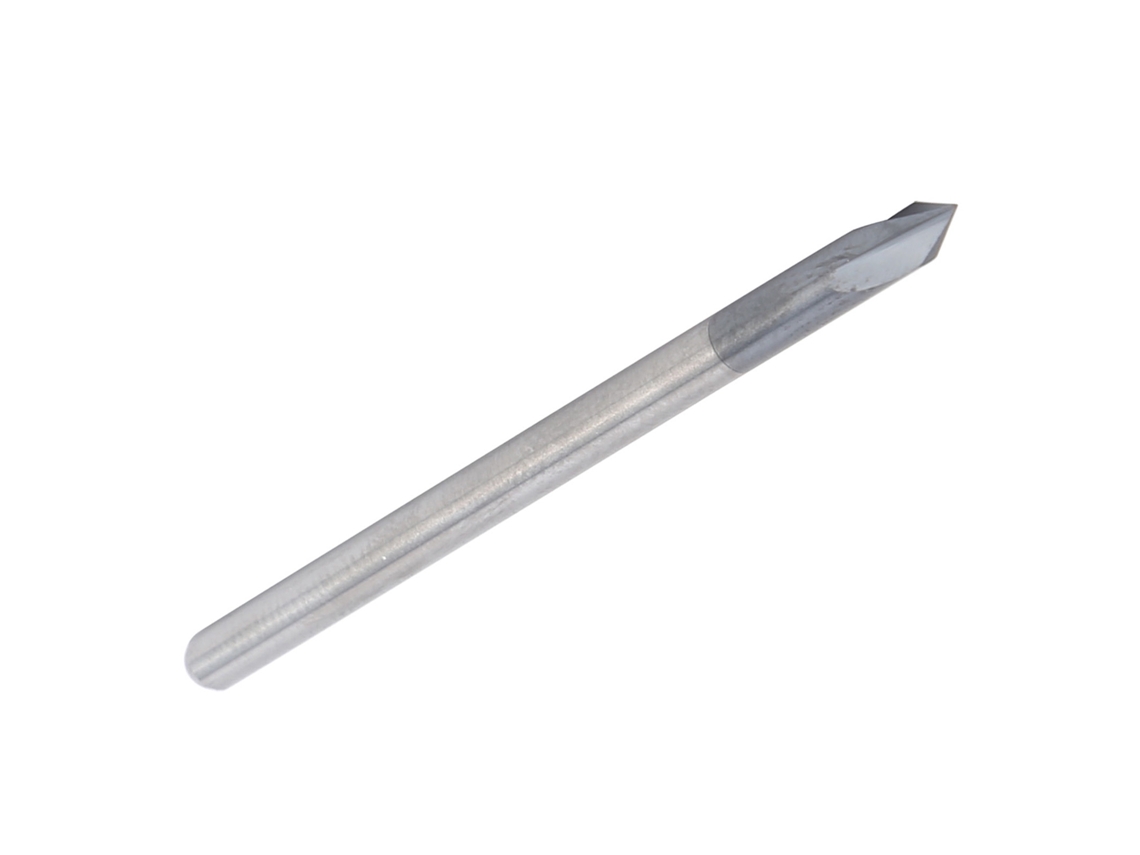 Laxiscreed - Fresa De Encaixe Cônica De 3 Flautas 60° Em Aço De Tungstênio Para Cnc E Polimento