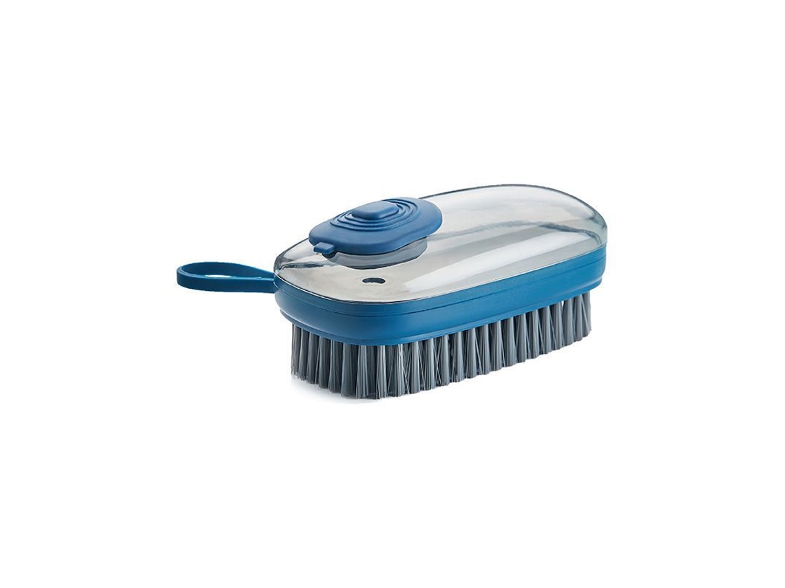 Escova de Limpeza Nova Line com Dispenser de Sabão, multiuso, resistente e antiderrapante