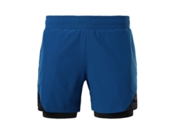 Mali shorts de Corrida Masculino 2 em 1 com Alça para Toalha e Bolsos Secagem Rápida para Treino Academia