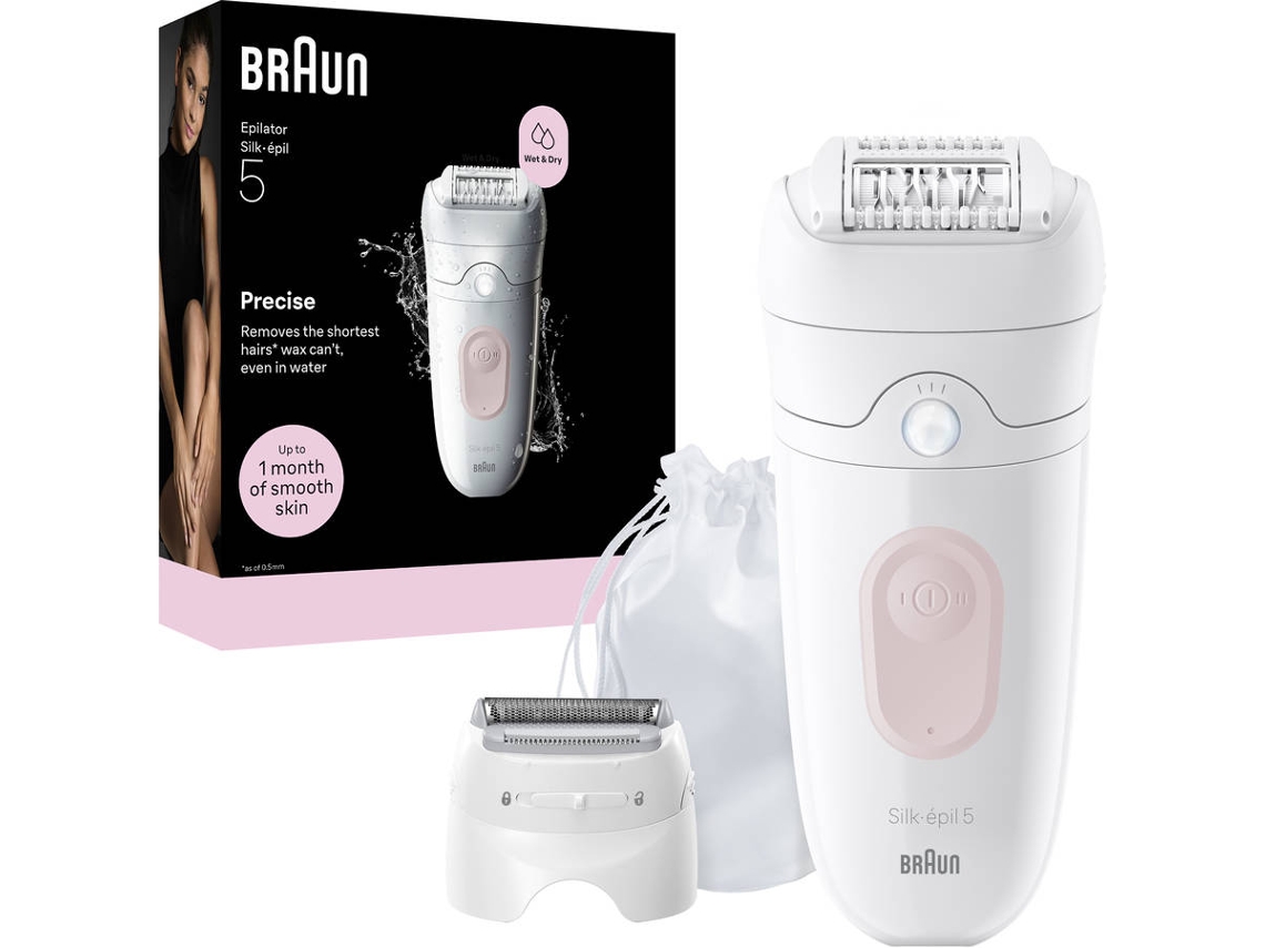 Depiladora BRAUN Silk·épil  5-030 (Arranque - Multi-zonas - Bateria)