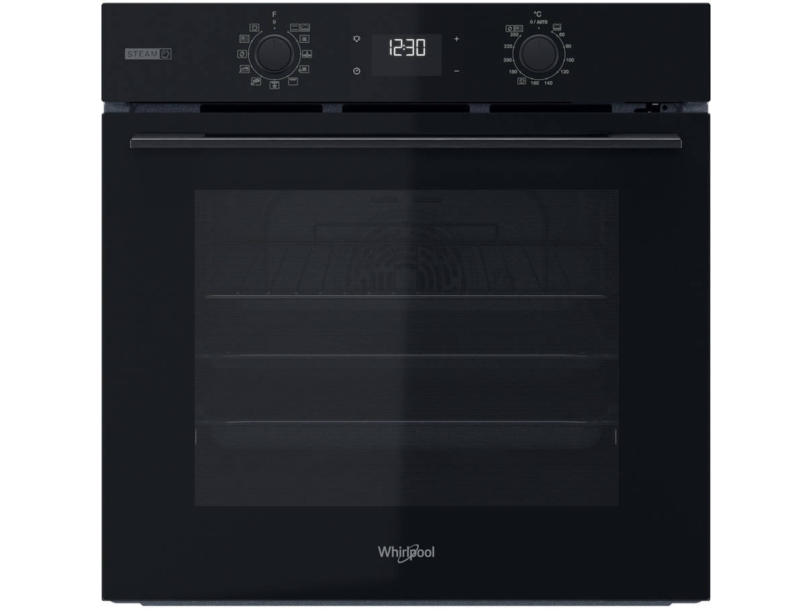 Forno WHIRLPOOL OMSK58RU1SB (71 L - 59.cm - Hidro e Pirolítico - Preto)