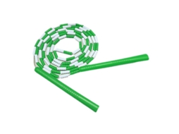 BUSINESS corda de Pular Plástica Ajustável Fio Macio para Treino Verde | S/MARCA