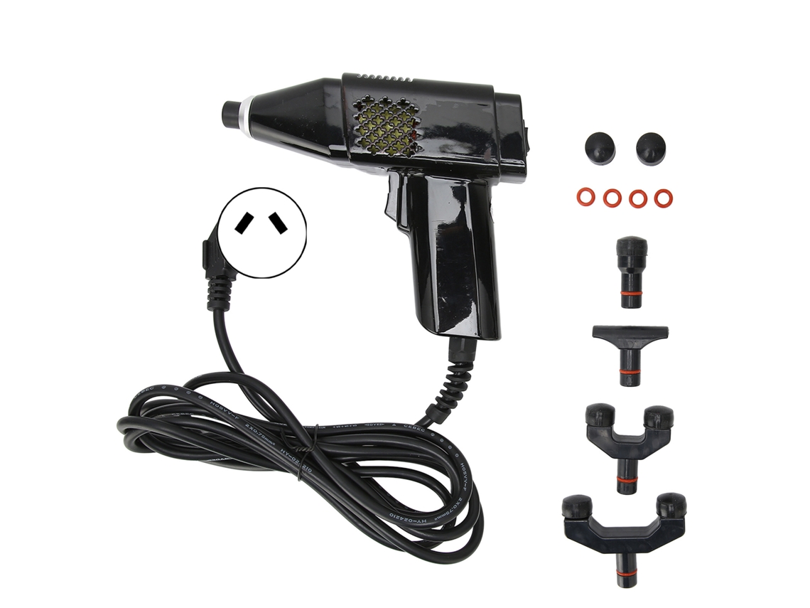 Massageador elétrico multifuncional para coluna, 3 níveis ajustáveis, 100-240 V