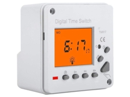 Nova Line timer Digital Elétrico Programável Inteligente com Display de Luz de Fundo 2025