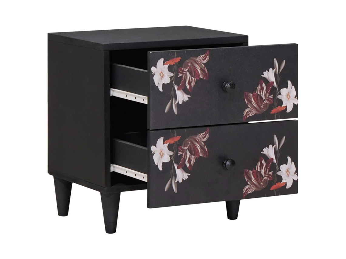 Maison Exclusive - Mesa-de-cabeceira 2 Unid. Castanho 40 X 33,5 X 46 Cm