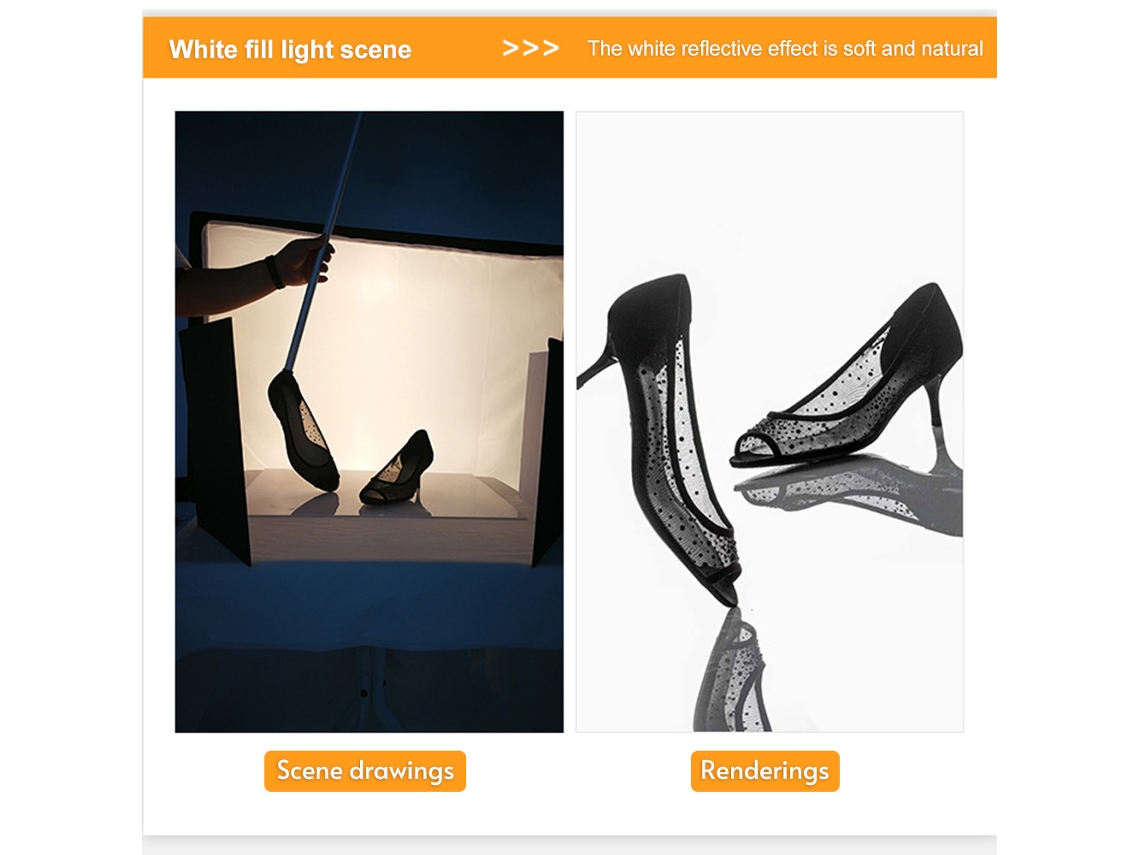 Multi functional Photography Reflector Cardboard Foldable Photography Reflector Diffuser Board LAXISCREED