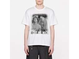 Rockinstone Rocky Movie Rock And Mick White Adult T-shirt Size:s