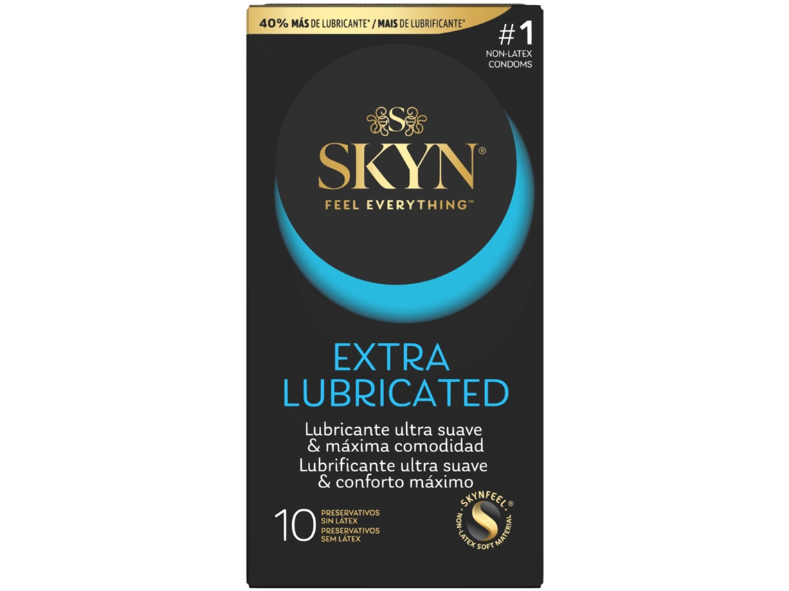 Preservativos Extra Lubricated Skyn