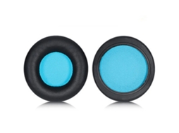 Almofadas Zruxe Para Auscultadores Audio-technica Ath-s220bt Espuma De Memória (par De 2 Preto/azul)