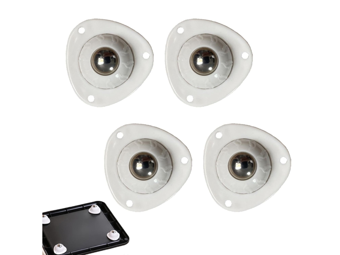 Conjunto Universal De 4 Rodízios - Para Uso Prático E Funcional