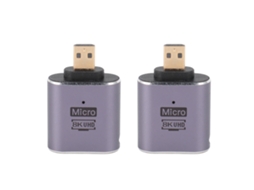 Adaptador Micro Hdmi Para Hdmi 2.1 8k 48gbps Universal Saída Hd Multimídia Interface