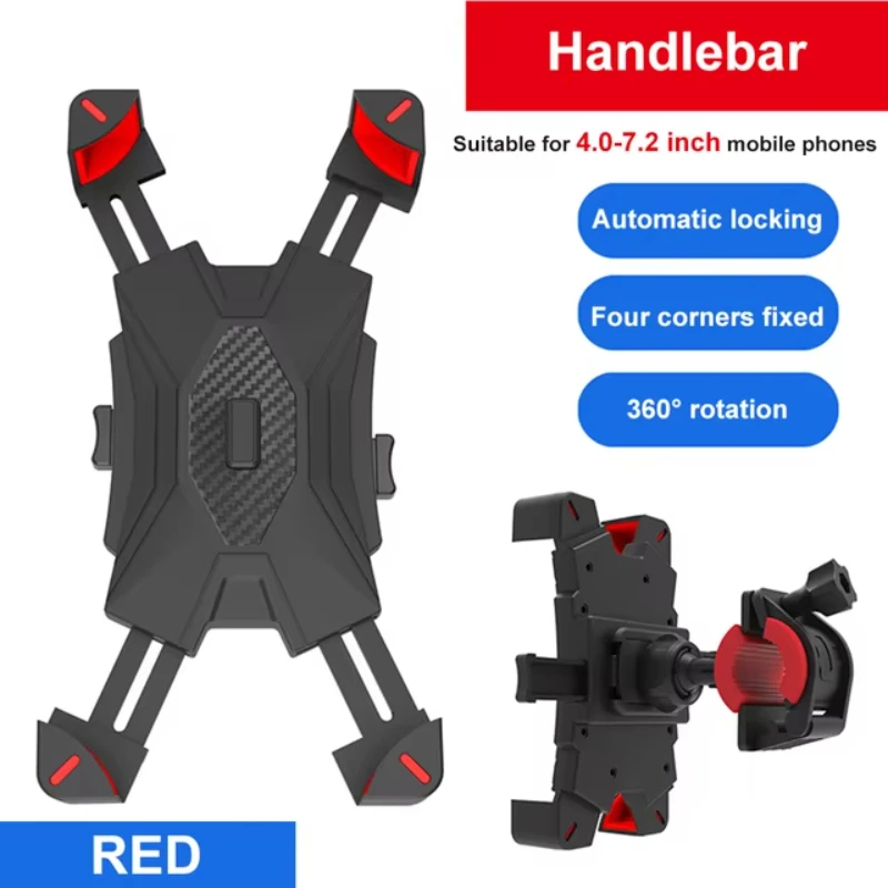 Suporte Universal Para Celular Veicular (vermelho).