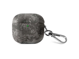 Lurelia Capa Protetora Para Airpods Pro Em Pc E Couro Com Gancho
