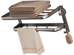 Suporte De Toalhas Com Ventosa, Prático, Sem Necessidade De Furar, Forte Aderência, Para Banheiro, Cozinha, Montagem Na