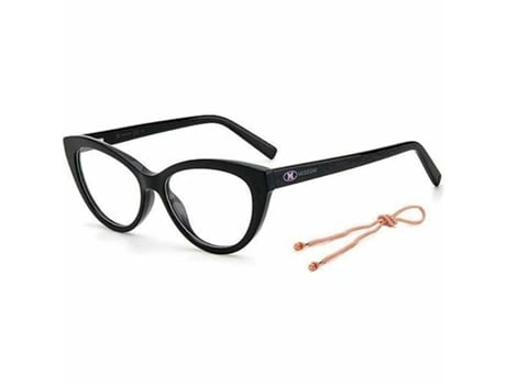 Armação de Óculos Feminino MISSONI MMI-0076-807 (Preto - Acetato - 52 mm)
