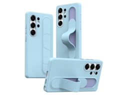 Capa Chrui Para Samsung Galaxy S26 Ultra, Com Controle Inteligente De Teclas E Suporte (compatível, Azul)