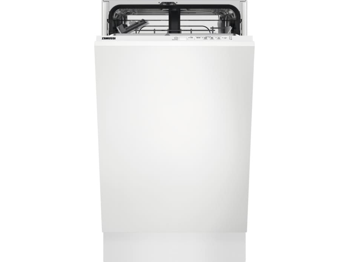 Máquina de Lavar Loiça Encastre ZANUSSI ZSLN1211 (9 Conjuntos - 45 cm - Painel Cinzento)
