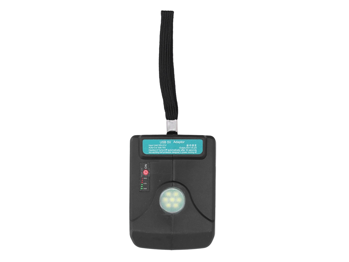 Adaptador Conversor Bateria 18v‑21v Carregamento Usb