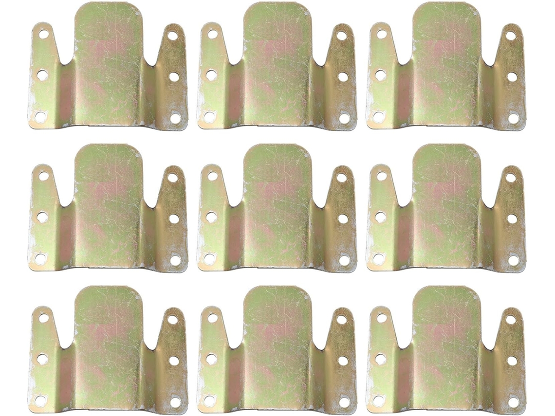 Gadpiparty Conjunto De 20-travas Aço Dourado Fáceis Instalar Para Sofás, Evitando Movimentos E Oferecendo Suporte