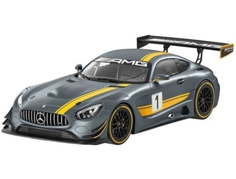 Carro Telecomandado R/C RIDE ON TECH Mercedes Benz MG GT3 Performance (Cinzento -Idade Mínima: 8 - Até: 12 km/h)